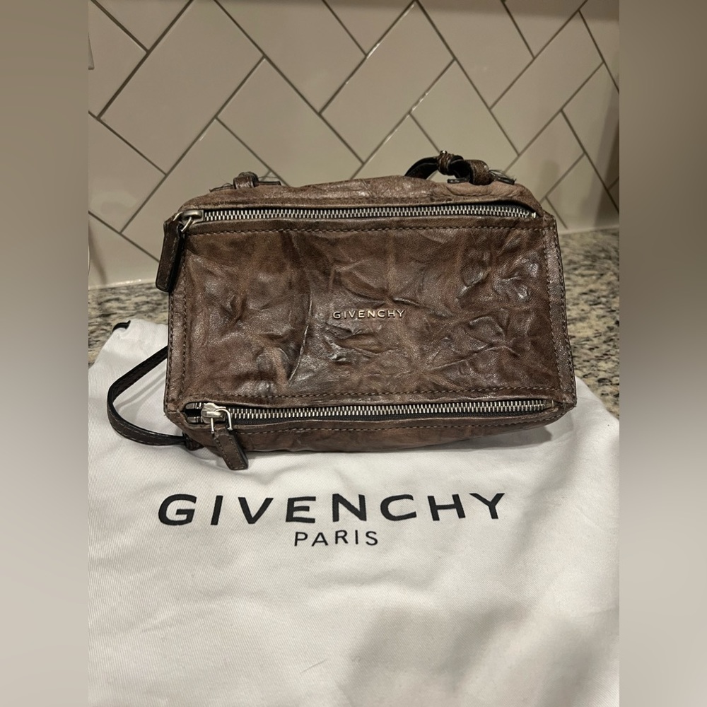 GIVENCHY Tumbled Sheepskin Mini Pandora